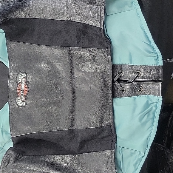 Harley Davidson vintage leather halter top - Picture 10 of 10